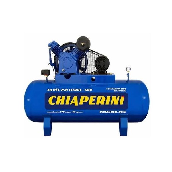 COMPRESSOR DE AR 5.0HP 20/200L 220V BLUE MONO