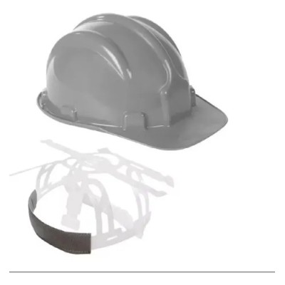 Capacete de Segurança Cinza CA29792 - Delta Plus
