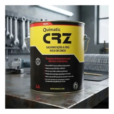 CRZ Composto para Galvanização a Frio 3,6 L Quimatic Tapmatic DB3
