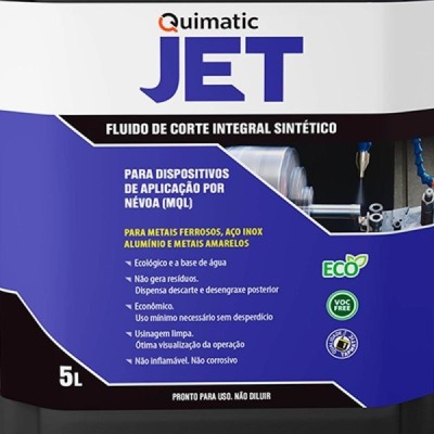 Quimatic Jet Fluido para Usinagem 5 L Quimatic Tapmatic QJ2