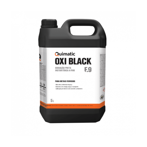 Oxiblack F9 Oxidação Preta a Frio 5 L Quimatic  CA2