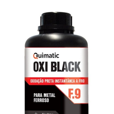 Oxiblack F9 Oxidação Preta a Frio 1 L Quimatic Tapmatic CA1