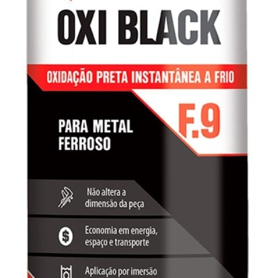 Oxiblack F9 Oxidação Preta a Frio 1 L Quimatic Tapmatic CA1