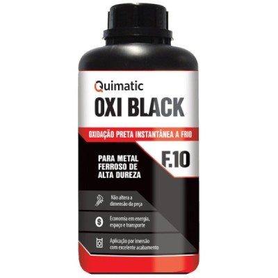 Oxiblack F10 Oxidação Preta a Frio 1 L Quimatic Tapmatic CB1