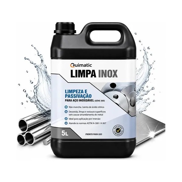 Limpa Inox 5 L Quimatic  LI3