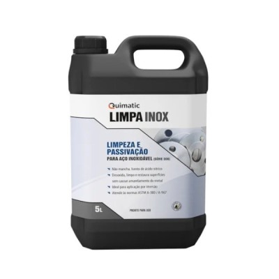 Limpa Inox 5 L Quimatic Tapmatic LI3