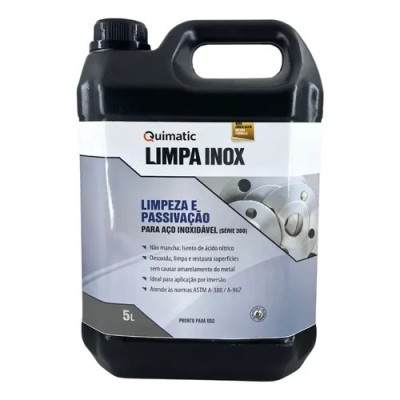 Limpa Inox 5 L Quimatic Tapmatic LI3