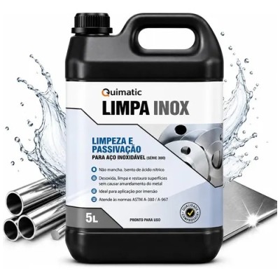Limpa Inox 5 L Quimatic Tapmatic LI3