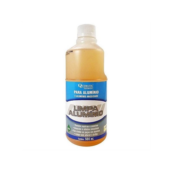 Limpa Alumínio 500 mL Quimatic  LA1