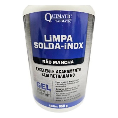 Gel Decapante e Apassivante 850 g Ação Rápida Quimatic...
