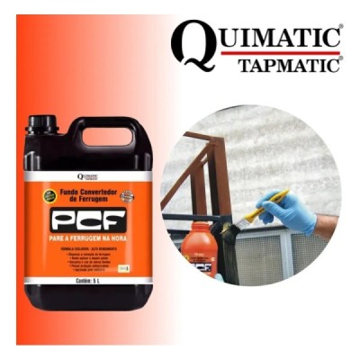 PCF Fundo Conversor de Ferrugem 5 L Quimatic Tapmatic DD4
