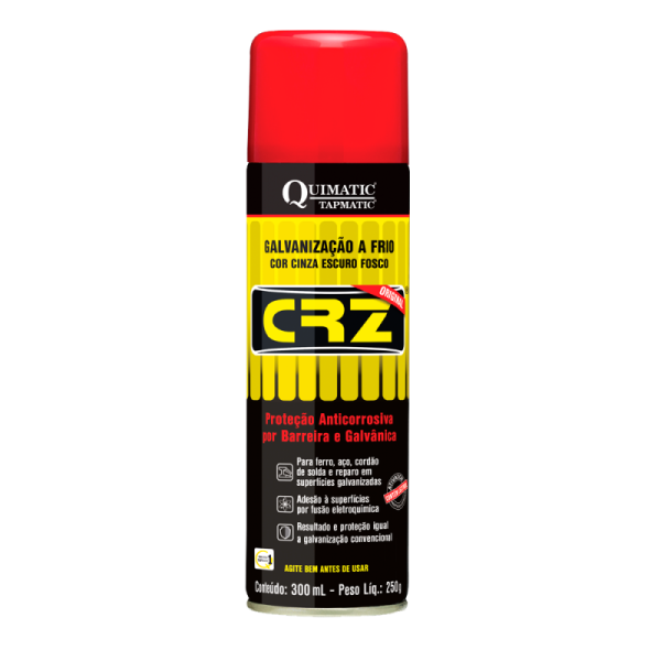 CRZ Galvanização a Frio Spray 300 mL Quimatic  DM1
