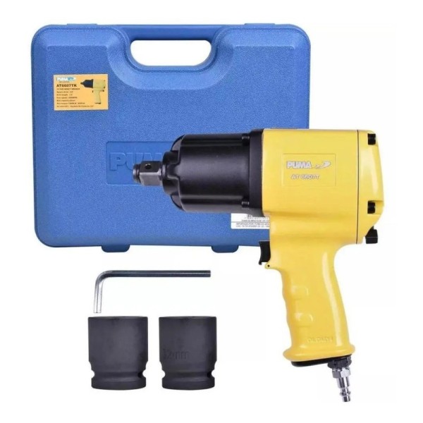 Kit Chave de Impacto Pneumática 3/4 Pol. 120 kgfm AT6607TK