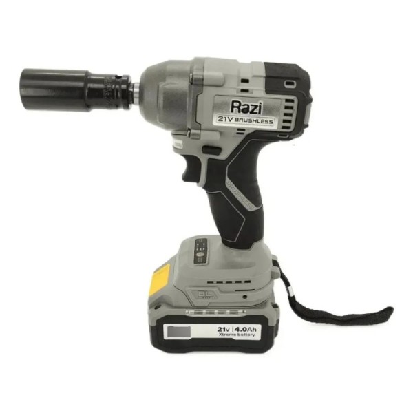 Chave de Impacto a Bateria 21V 1/2 Pol. Brushless