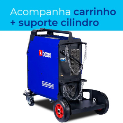 INVERSORA DE SOLDA 300A 380V HARDMIG325FLEX