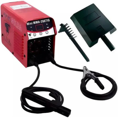 INVERSORA DE SOLDA 266A 220V MINI MMA TIG COM CABO