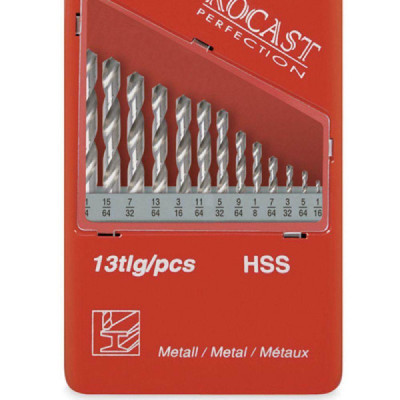 Broca A/R jg pol 1/16 a 1/4 c/13 pçs