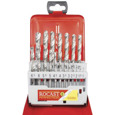 Kit de broca a/r 1.0 a 10.0 com 19 peÇas rocast