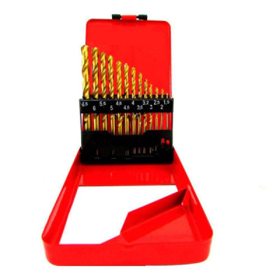 Kit de Broca A/R mm 1.5 a 6.5 c/ 13 pçs tin - MTX
