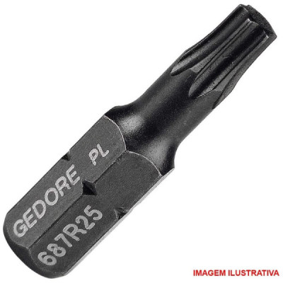 Bits Torx 1/4x25.4mm m4.5-m5 687r25 t25 - Gedore