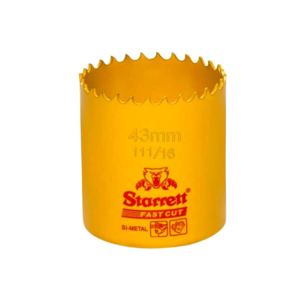 Serra Copo 43mm - 1.11/16 Fast Cut FCH1116-g - Starrett