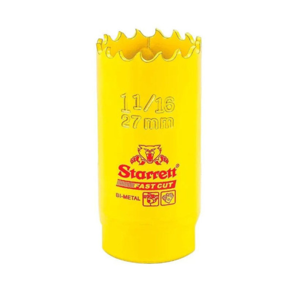 Serra Copo 27mm - 1.1/16 Fast Cut FCH0116-G - Starrett