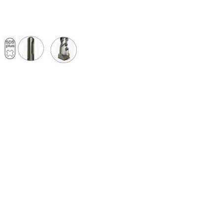 Broca de widea sds plus 8x160 para concreto mtx