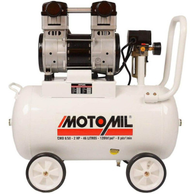 Compressor de ar 2.0hp 8/46l 120lbs mono220v motomil