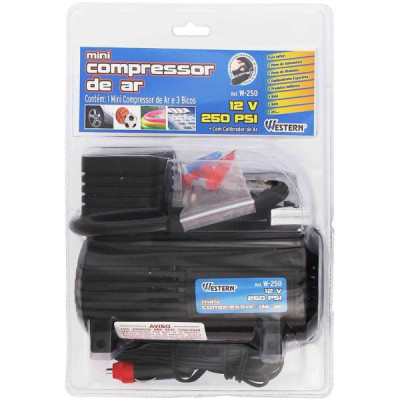 Compressor de Ar Mini 12V W-250 - Western