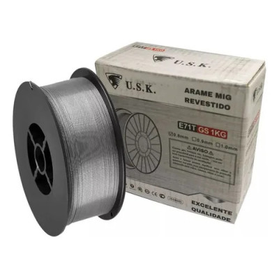 ARAME P/ SOLDA MIG 0.8MM P/ SOLDA 01 KG S/GAS