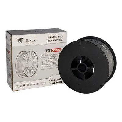 ARAME P/ SOLDA MIG 0.8MM P/ SOLDA 01 KG S/GAS