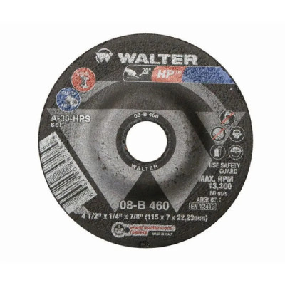 DISCO DE DESBASTE 4.1/2\"x1/4\"x7/8\" HP 08B460