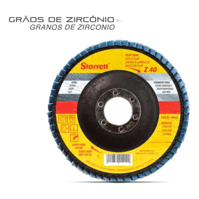 FLAP DISC 4.1/2\" GR 80 COST.FIBRA FDS115-80FC