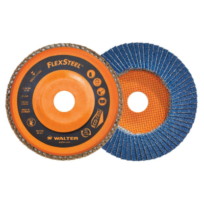 FLAP DISC 4.1/2\"x7/8\" GR 40 ALLSTEEL TURBO 15B454