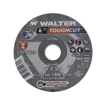 Disco de corte 4.1/2”x1.2(3/64x7/8” 11T304.4
