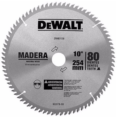 Serra Circular WIDEA 10X80D X 30F P/ Madeira DEWALT