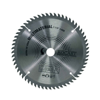 Serra circular widea 7.1/4 x 60d xfuro 20mm multimateriais