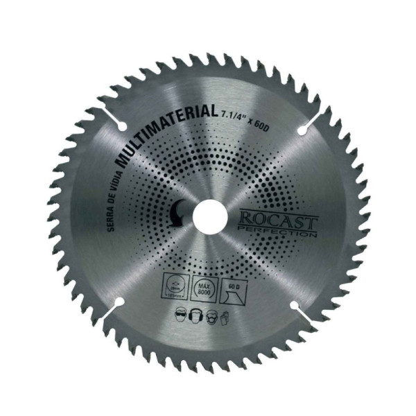 Serra circular widea 7.1/4 x 60d xfuro 20mm multimateriais