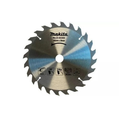 Serra widea madeira 185mm 24 dentes makita