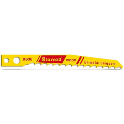 Kit com 5 lÂminas serra tico tico starrett bs36