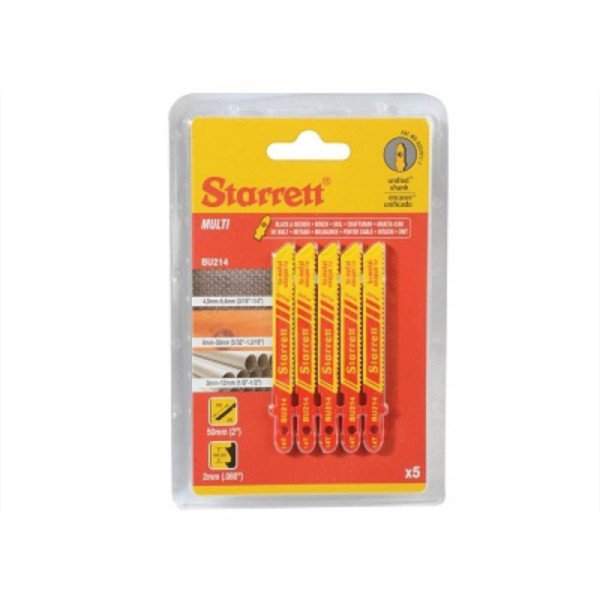 Kit c/ 5 Lâminas Serra Tico-Tico BU214 - Starrett
