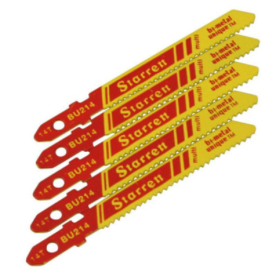 Kit c/ 5 Lâminas Serra Tico-Tico BU214 - Starrett