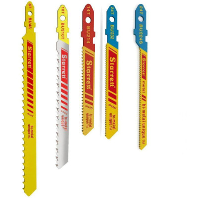 Kit c/ 5 Lâminas Serra Tico-Tico BU2 Multi - Starrett
