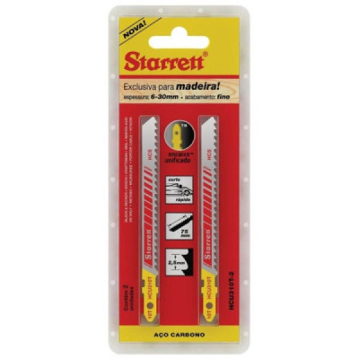 Kit c/ 2 Lâminas Serra Tico-Tico HCU310DT-2 - Starrett