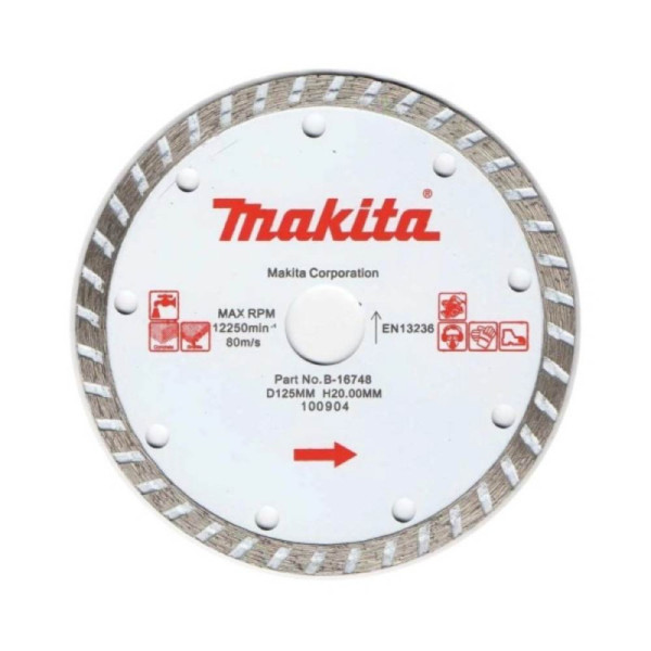 Disco Diamantado 125mm Turbo B-16748 - Makita