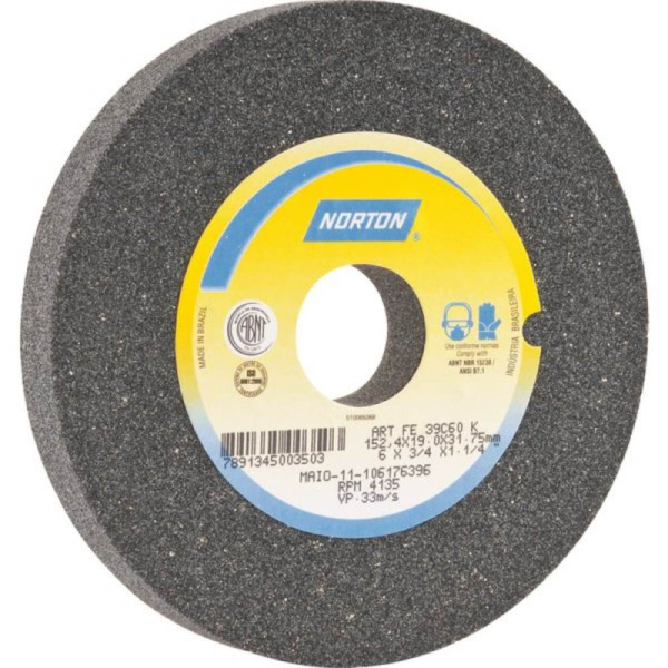 Rebolo Reto FE39C 6x3/4 gr 60