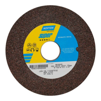 Rebolo Reto Comum 06x3/4 gr 60 NVS