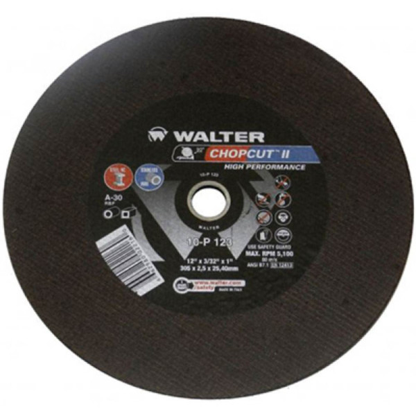 Disco de Corte 12x3/32x1 Chopcut ll 10p123 - Walter