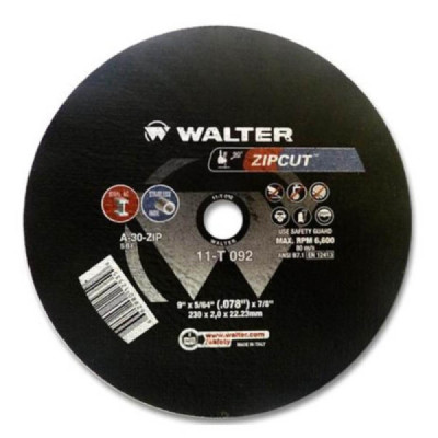Disco de Corte 9x5/64x7/8 Zipcut - Walter