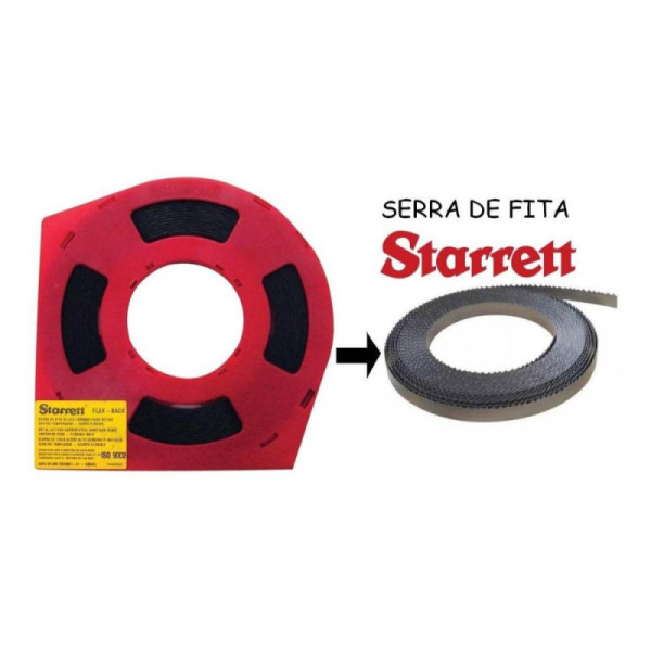 Lâminas Serra Fita Bim Intenss 19x0,90x6-10 TPI - Starrett